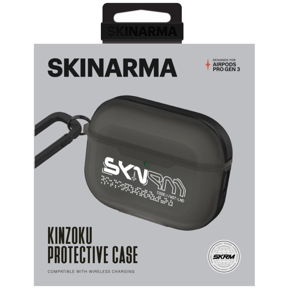 Funda Skinarma Kinzoku para AirPods Pro 3   ahumado