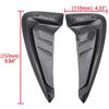 Carbon Fiber for BMW F30 F31 F32 F33 Side Hood Fender Air Flow Vent Sticker Pair