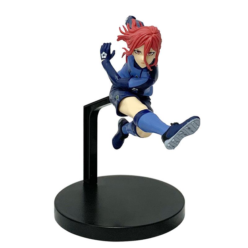 Anime Figure Blue Lock Football Uniform Nagi Seishirou Itoshi Rin Action Figure Pvc Collection Model Doll Toy Gift For Fans