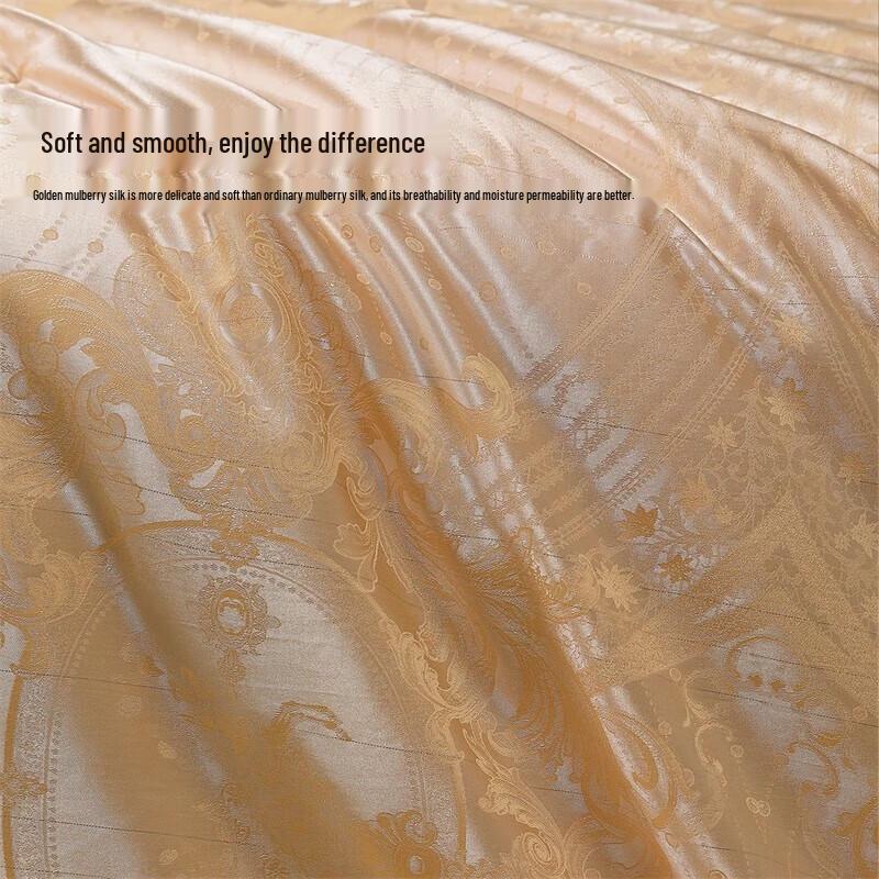 Mercury Home Textiles 100% Mulberry Silk All-Season Mother-Child Quilt