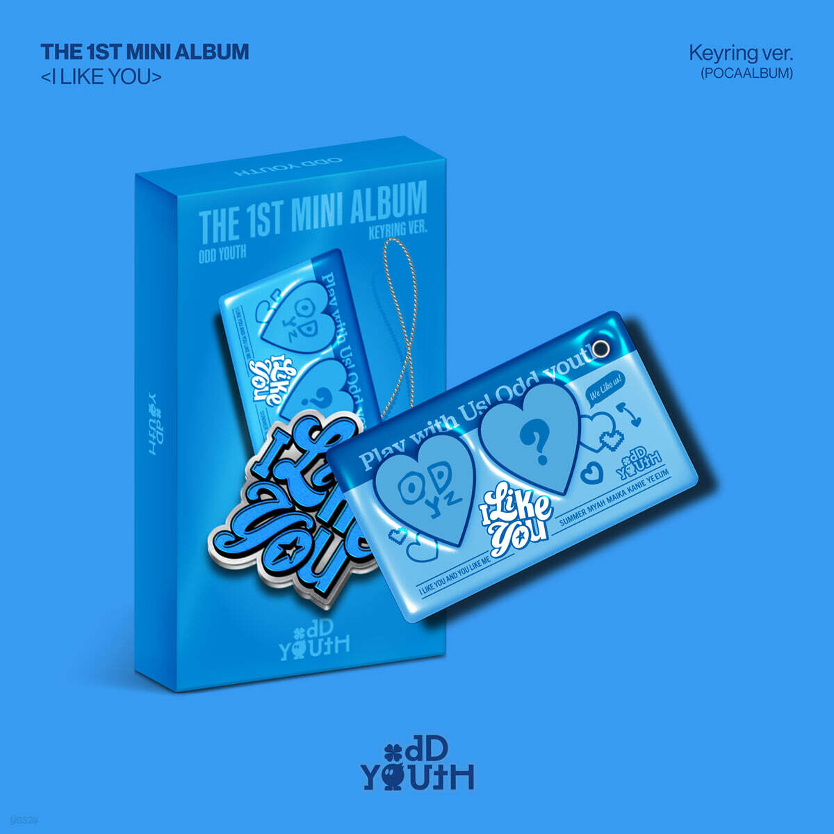 

ODD YOUTH - 1st Mini Album: I LIKE YOU [Keyring ver.]