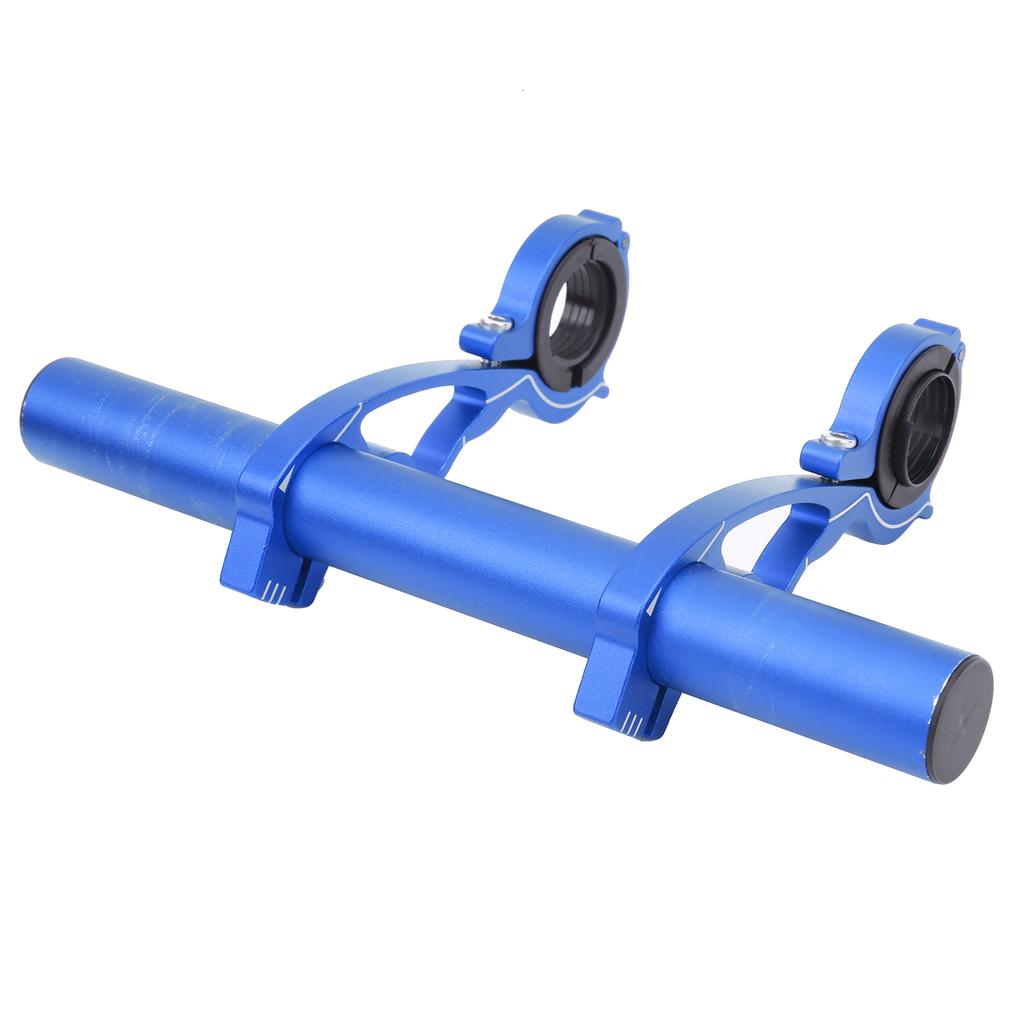 20CM Bike Handlebar Extender Bicycle Aluminum Alloy Handlebar Extension Bracket RackBlue