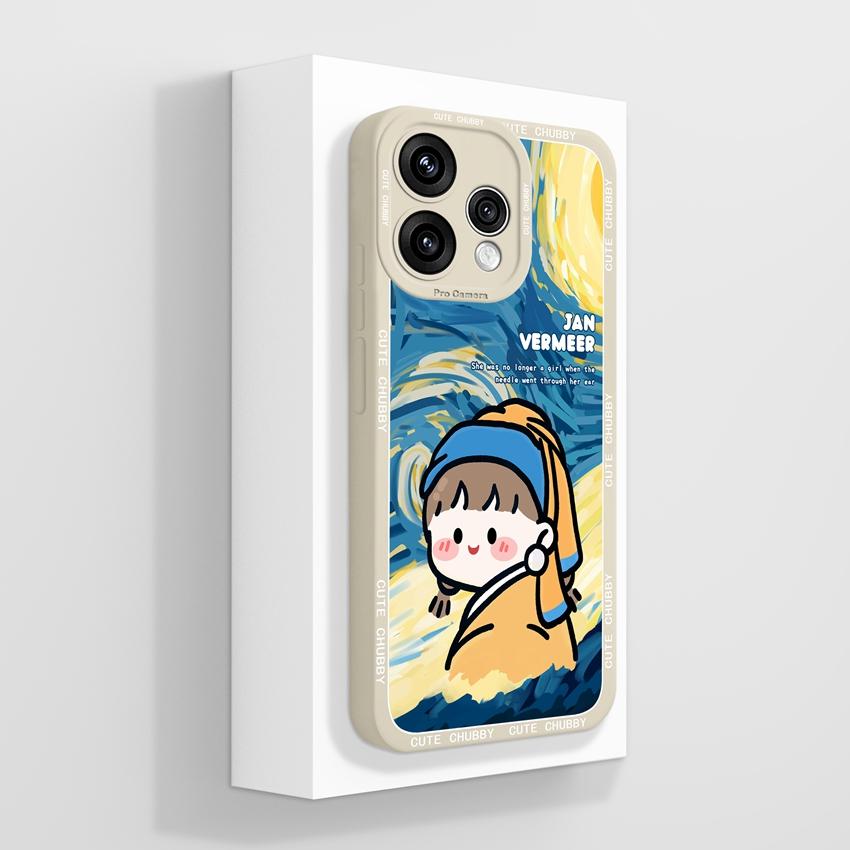 2026 New Case Compatible For Oppo Reno 15 8 7 Pro 8T 8T 7Z Cute Girl Panda Patterns Phone Cover Soft Liquid Silicone Shockproof Shell For Oppo Housing