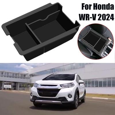 Rangement Intérieur Auto Accessoires Auto Boîte de Rangement Organisateur Boîte d'Accoudoir de Console Centrale Article Pour HONDA WR-V DG 2024