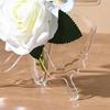 Vaso Decorativo Borboleta em Acrílico Transparente para Mesa de Desktop, Flores para Quarto, Casamento, Centro de Mesa
