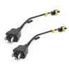 HID Xenon bulb H4 H/L wiring harness controller H4 flexible small relay cable wires H4 Bi-xenon small cable wires