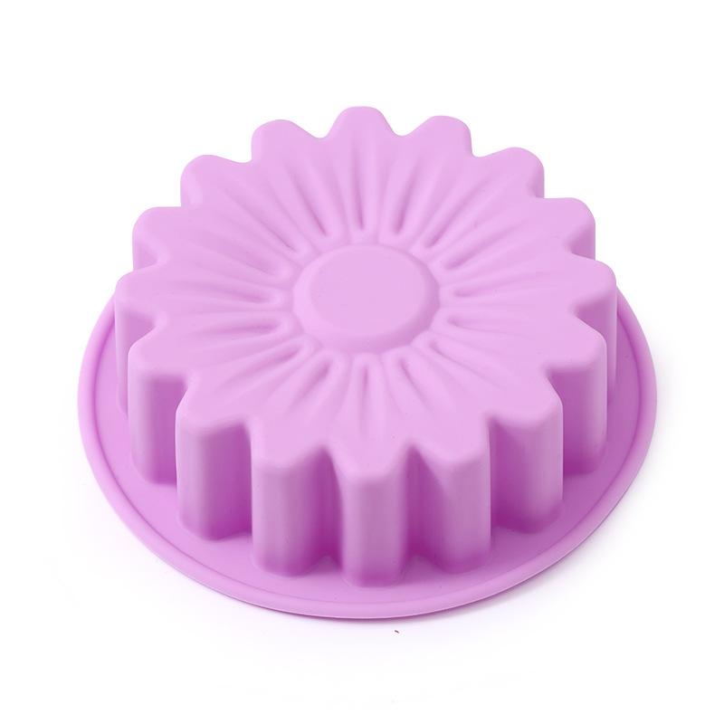 

FAISDU Charlotte Round Cake Pan Silicone Cake Mold Bread Toast Pan Tray Mold Pie Flan Bread Pan Strawberry Shortcake Baking Mold
