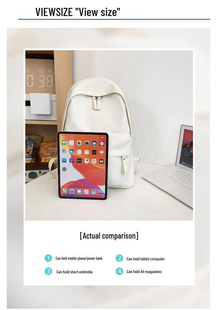 Trendy College-Style Large Capacity Backpack for Students - Unisex Travel & Casual Bag