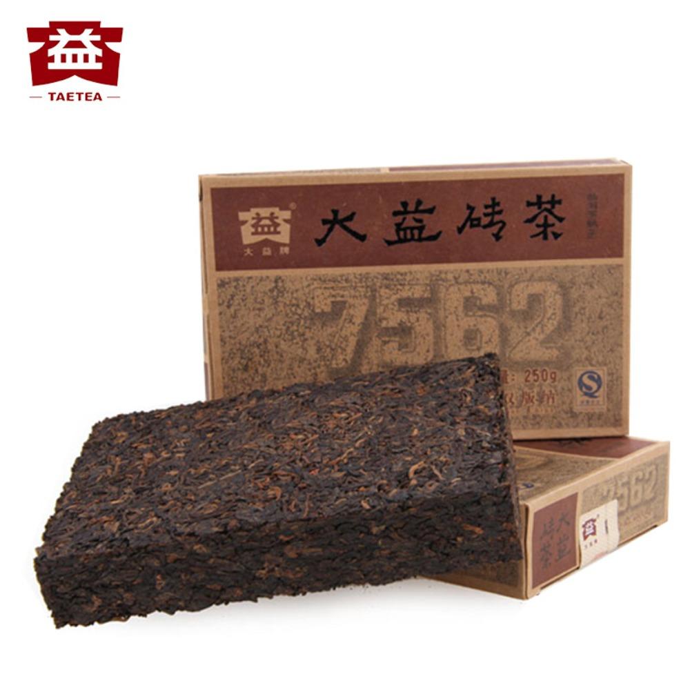 Natural Herbal Energy Tea for Men Women, Yunnan Aged Ripe Pu erh Tea Brick 250g 01