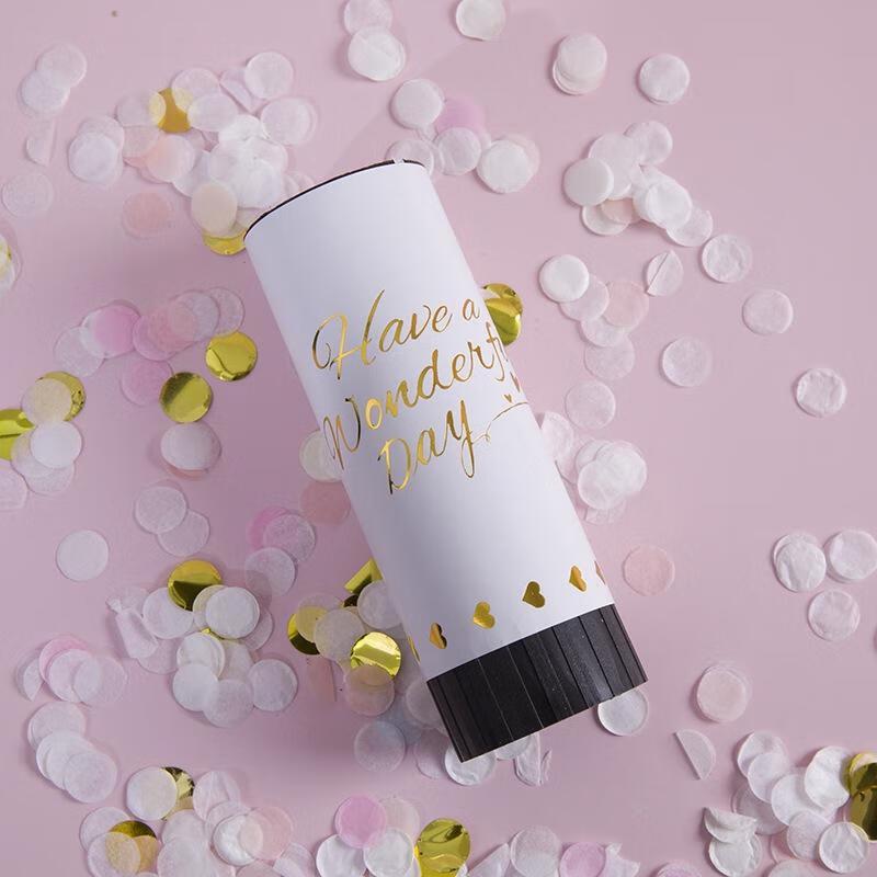 JINGRUIXIANG Handheld Confetti Poppers