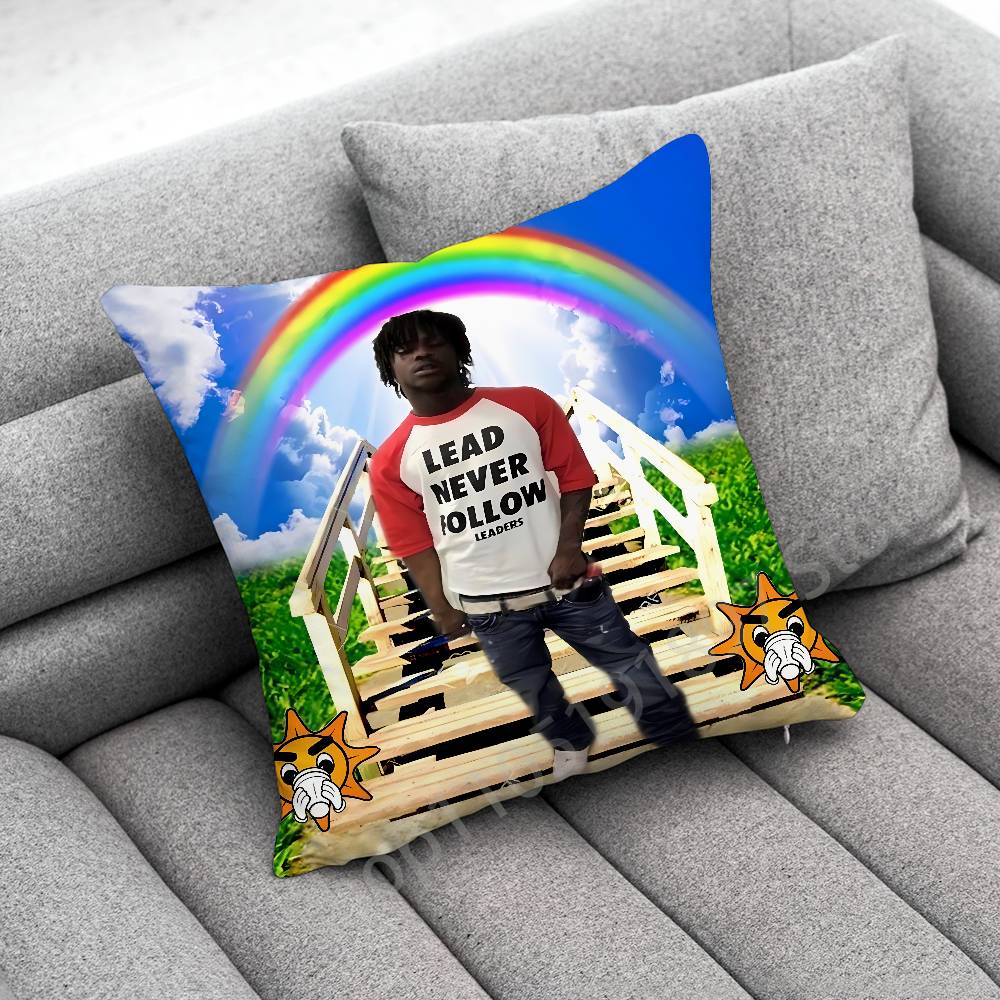 C-Chief K-Keef Endlich Reich Widmung Kissenbezug Für 40x40cm 45x45cm 50x50cm 55x55cm Quadratischer Sofakissenbezug Hülle