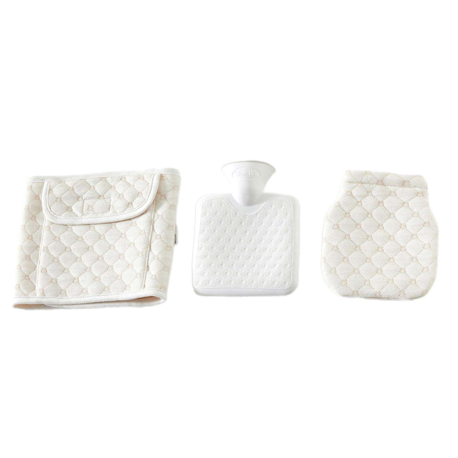 

Портативная детская грелка для тепла и комфорта, герметичная конструкция с защитным чехлом и поясом для живота S