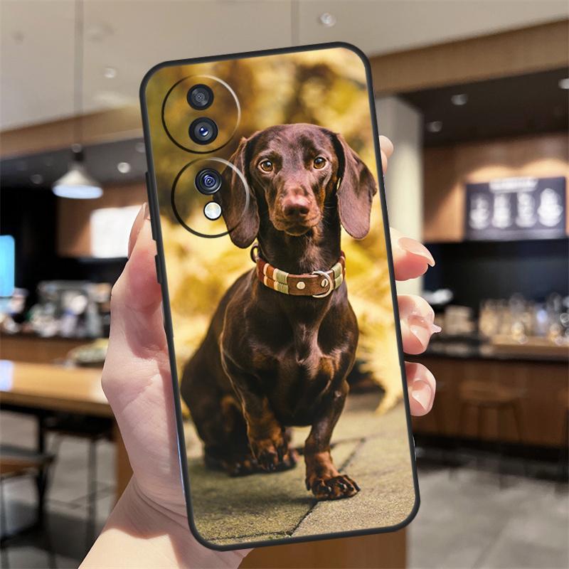 Dackel Hunde Hülle Für Honor Magic 7 5 6 8 Lite Honor 400 200 Pro 50 70 90 X8c X9a X9b X9c X9d Win RT Abdeckung
