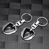 JOFT7 Car Accessories 3D Metal Key Rings Car Logo Emblems Keychain For Citroen Berlingo C3 Aircross C5 Aircross C4 C6 C-ELYSEE Picasso