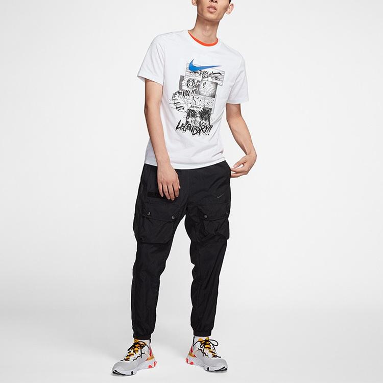 Nike X LPL League Of Legends Pro League Summoner Gamer Short Sleeve T-Shirt Men Tops White CT9105-100