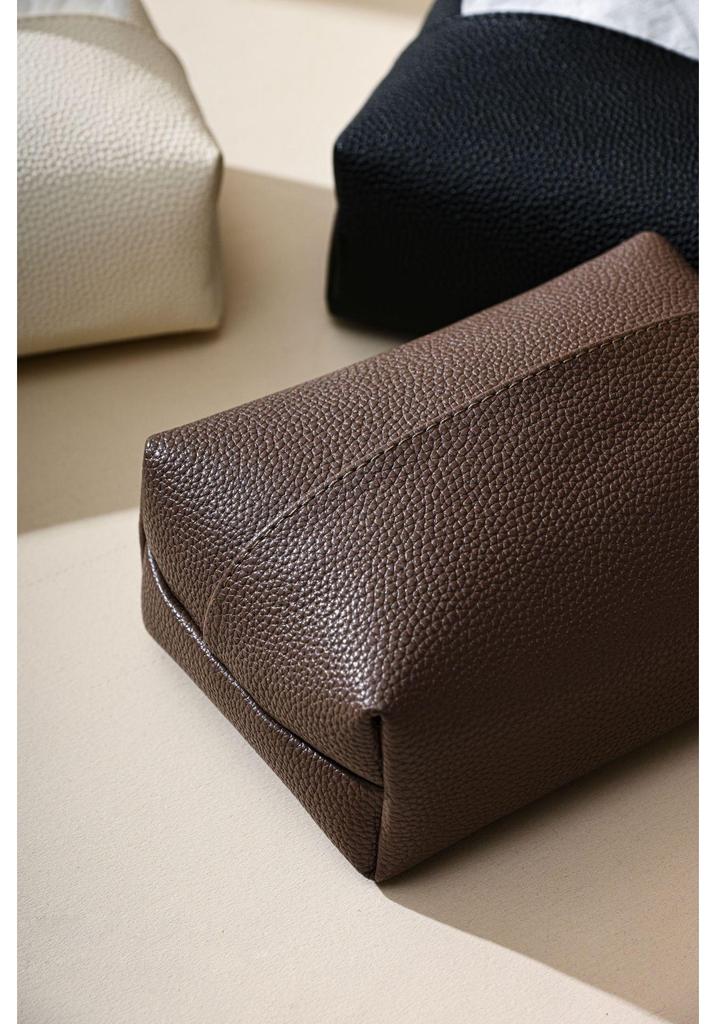 Minimalist PU Waterproof Tissue Box Holder for Home, Bedroom, Car, and Coffee Table