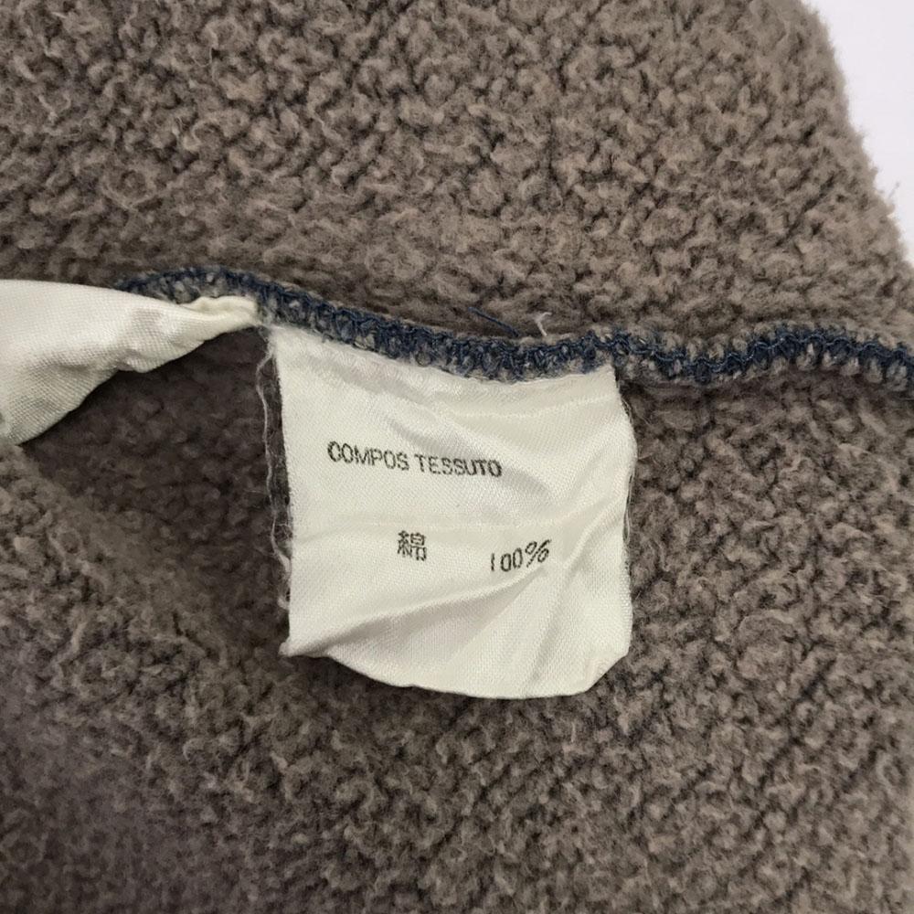 Emporio Armani made in Japan logo Long sleeve sweat trainer Back brushed Women Used