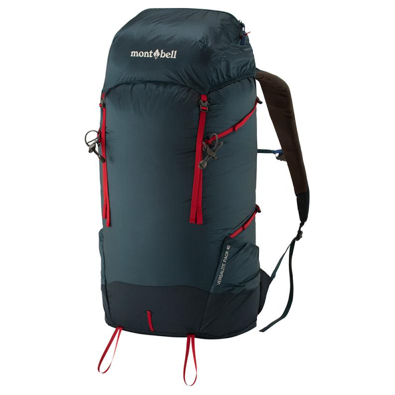 

MONTBELL 40L Japan Summer 2023 Mountaineering Camping Backpack Travel Bag Outdoor Bag Nylon Ice White/Black Blue Unisex