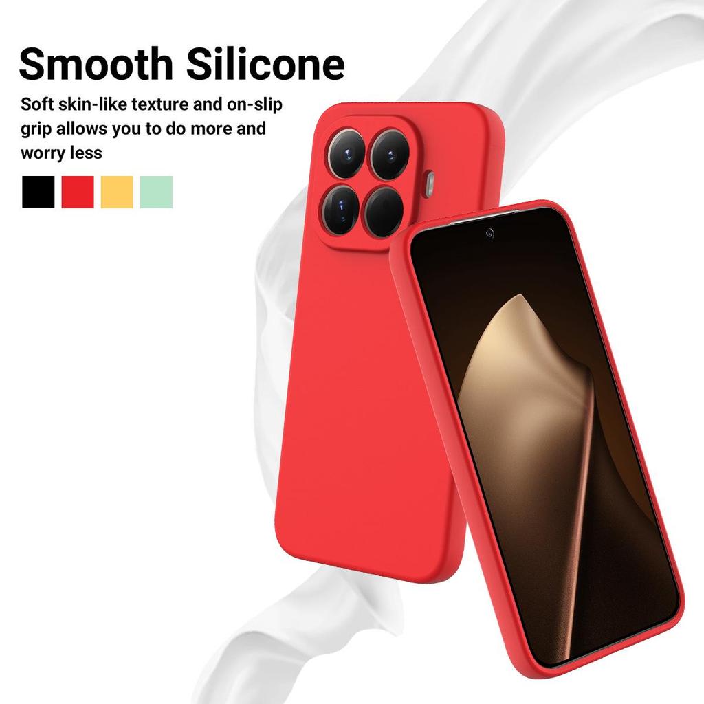 Compatible with Xiaomi 17T Liquid Silicone Drop-proof, Skin-friendly Phone Case; Also fits Xiaomi 15.