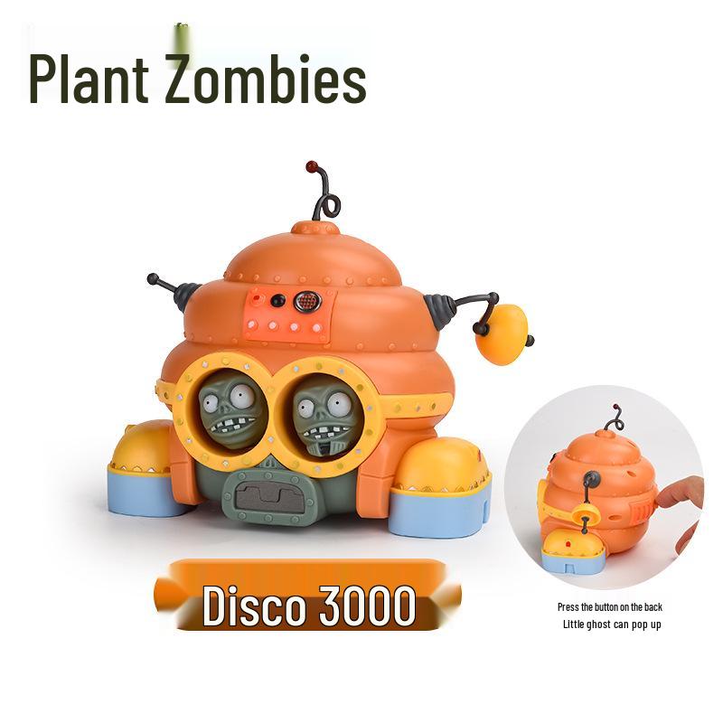 Plants vs. Zombies Toy Set: Machine Bug, Football Gun, Pea Pod, Carnivorous Plant Models