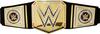 Mattel Чемпіонський Титул WWE, Несперечний Універсальний Чемпіонський Титул WWE Рольова гра та Аксесуар для костюма, Носимий ремінь зі шкірозамінника, Понад 3 фути, Одноразовий