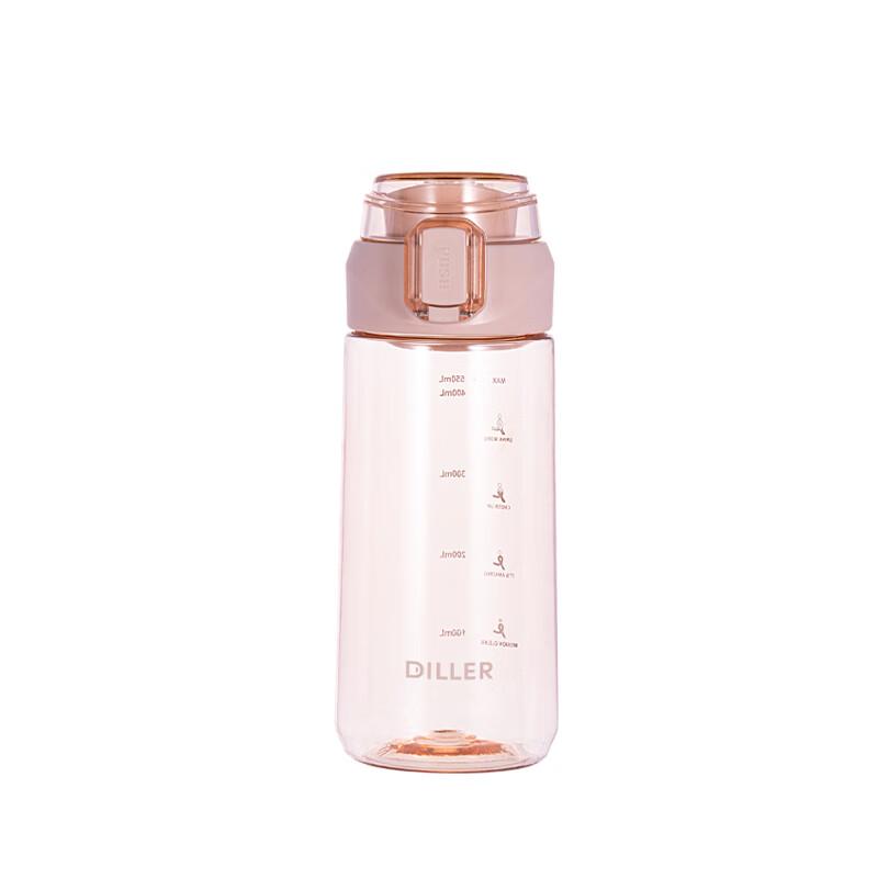 Dillerbell Portable Plastic Water Bottle