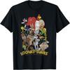 Camiseta con Foto de Grupo Apilada de Personajes de Looney Tunes