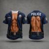 Men's Halloween Letter Print Loose Fit Casual T-Shirt Funny Novelty Top