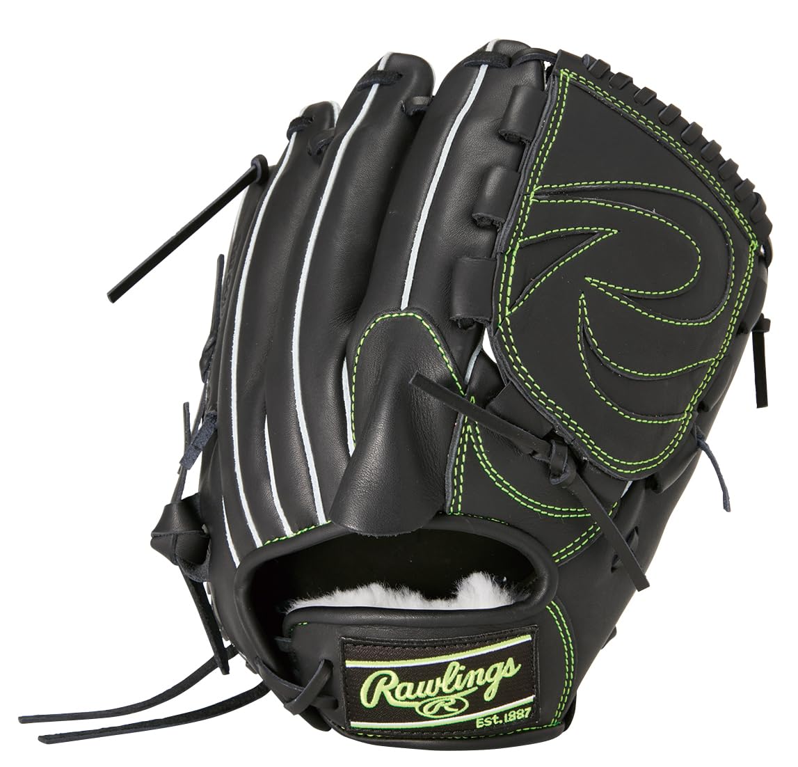 Rawlings HOH PRO EXCEL ELITE Baseball Size Throw Glove, Softball, Adult, Black, 11.5 (Pitcher s Glove), Right-Handed (Left-Handed) чёрный