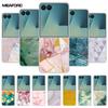 Marble Case For Samsung Z Flip7 Transparent Hard PC Plastic Cover Shockproof Coque for Samsung Galaxy Z Flip 7 5G Funda Zflip7