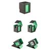 Amleso Trading Card Deck Case, PU Leather Storage Box for Trading Cards and Card Decks, Green