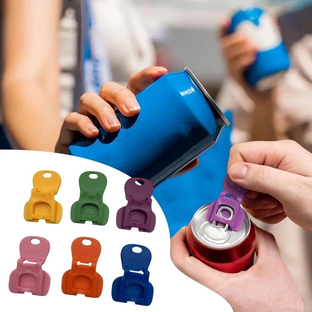 Plastic Drink Opener Multicolor Tab Opener Universal Bottle Opener Home Kitchen