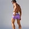 Men's Square Leg Swim Trunks with Back Pocket, European & American Style - In Stock