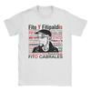 Fito Fitipaldis A Puerta Cerrada Album T-Shirt Herren Lässiges Baumwoll-T-Shirt Rundhals Kurzarm T-Shirts Bedruckte Kleidung