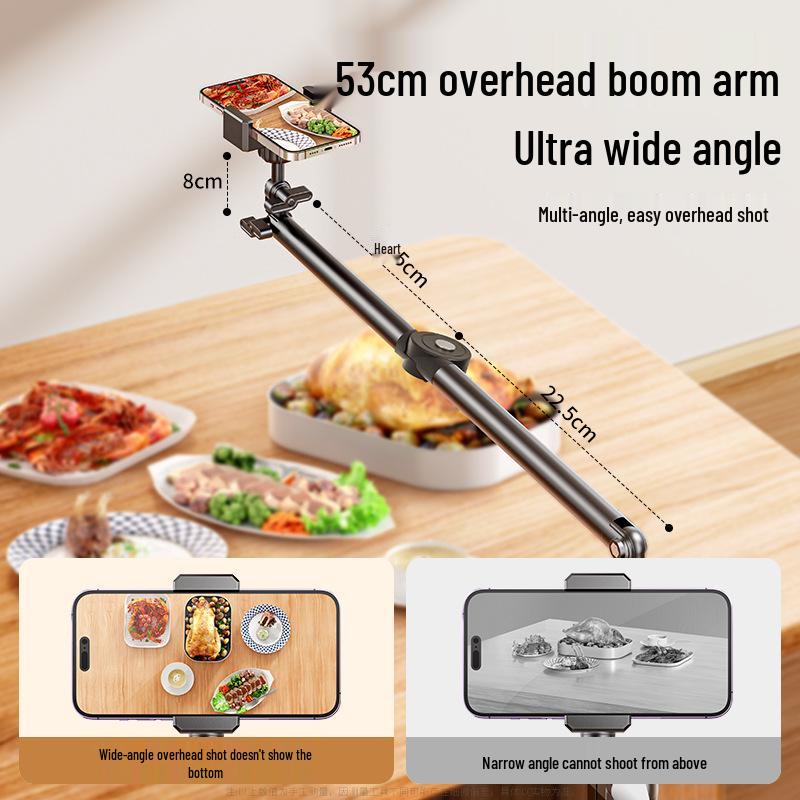 Floor-mounted Mobile Phone Live Streaming & Photography Tripod Bracket