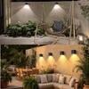 Solar Wall Light 2 Mode Lighting Square Courtyard Decorative Lamp Villa Garden Landscape Lighting