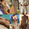 Boho Layered Pearl Shell Waist Chain for Women Summer Beach Conch Pearl Tassel Bikini Belly Chain Vacation Party Body Jewelry