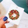 Yimu Alloy Christmas Brooch - Santa Claus & Tree Ornament Corsage