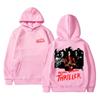 Klassischer Vintage Michael Jackson Thriller Hoodie Herren Damen Retro Gothic Rock Horror Sweatshirts Herren Punk