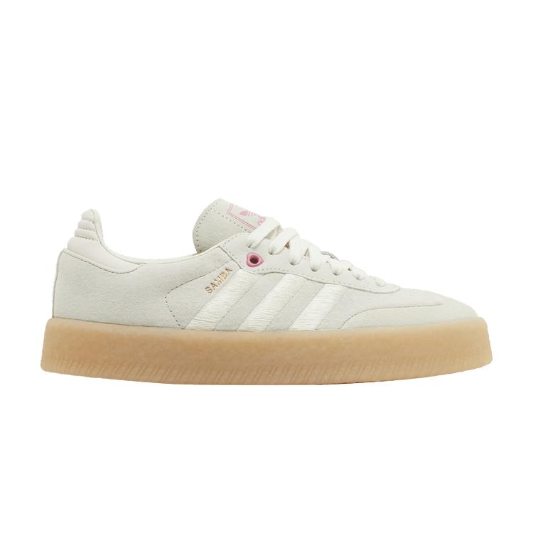 Women's Sneakers adidas Sambae Ivory Pink Fusion (Women's) Ivory/Ivory/Pink Fusion