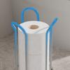 Iron Standing Toilet Roll Holder Decorative Minimalist Tissue Storage Rack Durable Large Capacity Toilet Roll Paper Holder