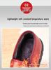 Winter Women's Waterproof Non-slip Leather Cotton Boots with Velvet Lining