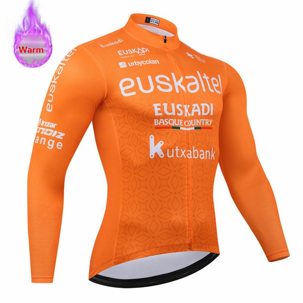 

Team Winter Thermal Fleece Велосипедный комплект джерси Racing Bike Suit Mountaini Bicycle Clothing Ropa Maillot Ciclismo Hombre S