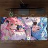 VTuber Hoshimachi Suisei Hololive Mousepad Overlock Keyboard Office Mouse Pad Computer Non-slip HD Printing Anime Girl Desk Mat