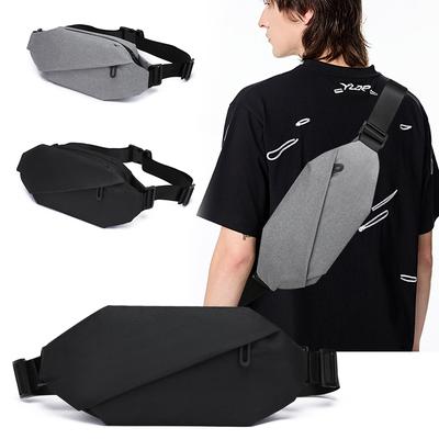 Pánska crossbody taška cez rameno Konvertibilná náprsná taška - Crossbody/Taška cez rameno/Bedrová taška na dochádzanie a šport