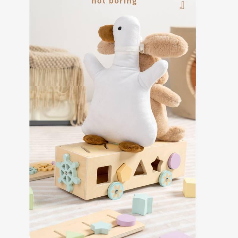 Wooden Educational Car Shape Sorting With Multipurpose Blocks For Early Learning Kids