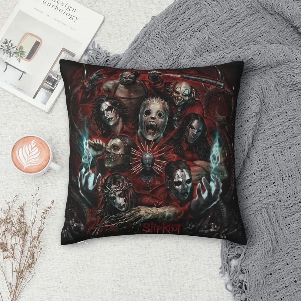 Poster Square Pillow Case Cushion Covers Awesome Polyester Decorative Pillowcase for Home