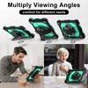 360 - Degree All - Round Protection! Multifunctional Tablet Case for Samsung Galaxy Tab A9. SM-X110/SM-X115 8.7