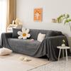 Moping Cat Feeling Plush Sofa Cover Blanket for All-inclusive Sofa Towel  Living Room Sofa Cover Anti-cat Scratch Couch Cover