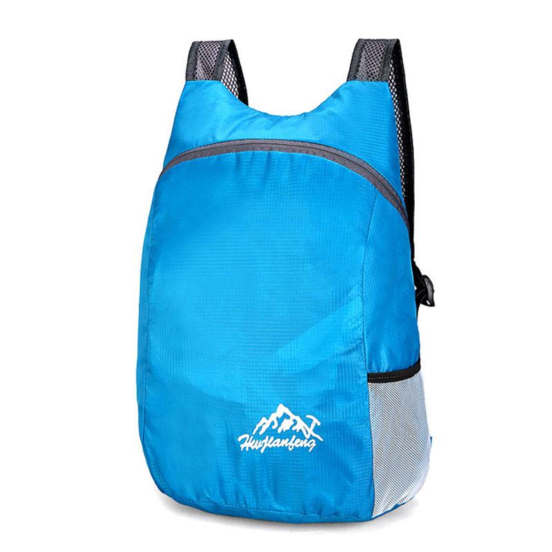 Folding Backpack Shoulder Bag Waterproof Ultralight Portable Outdoor Travel Large Capacity Backpacks